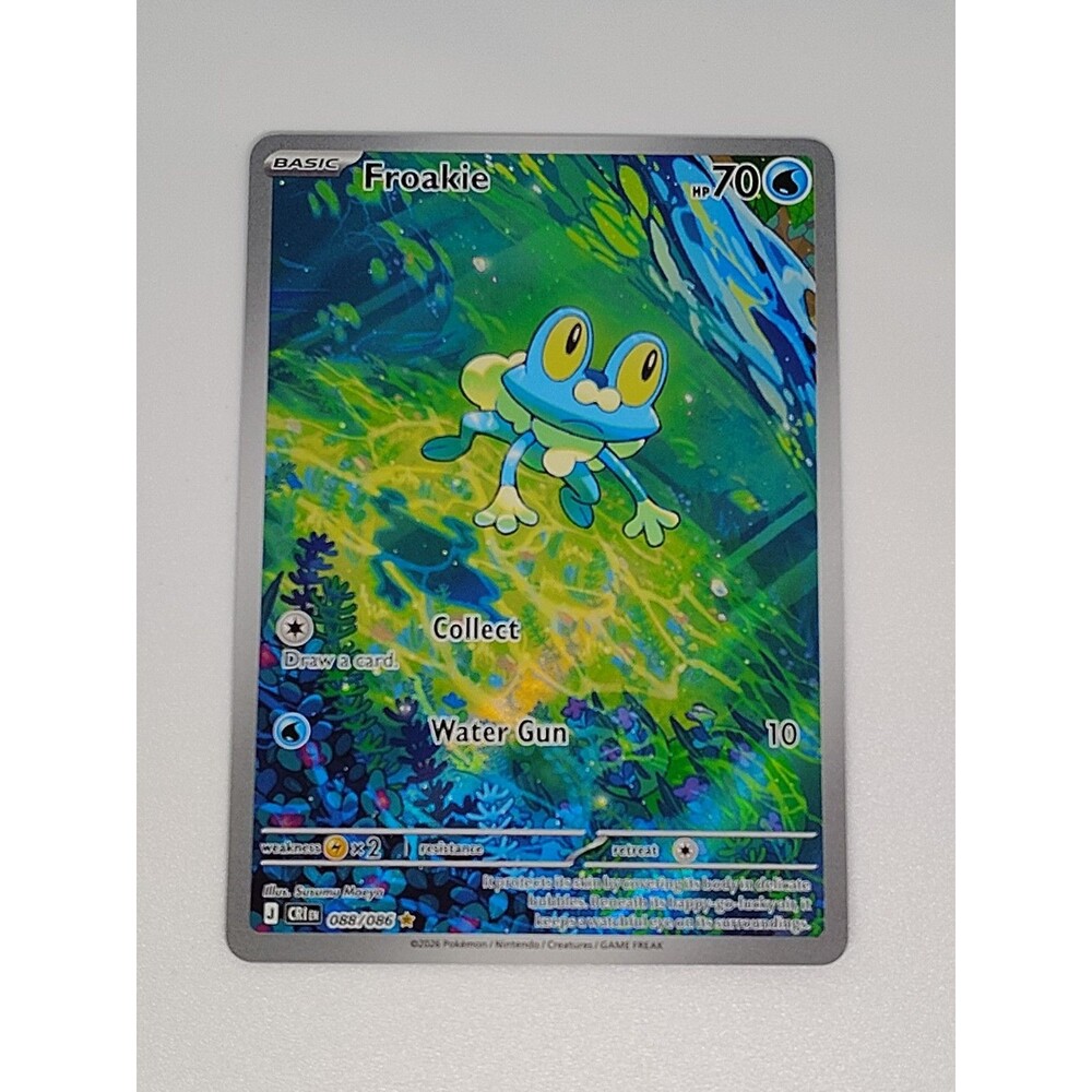 Froakie 088/086, Illustration Rare (IR), Pokemon Me04: Chaos Rising